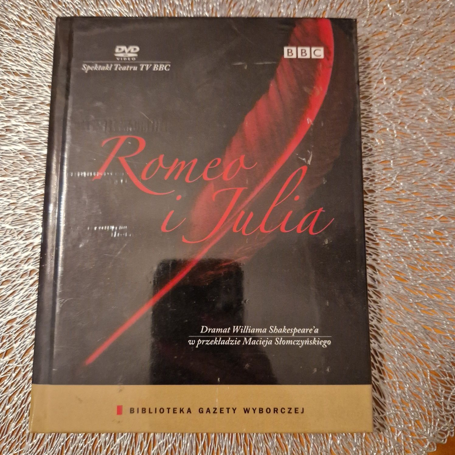 Romeo i Julia książka plus płyta DVD