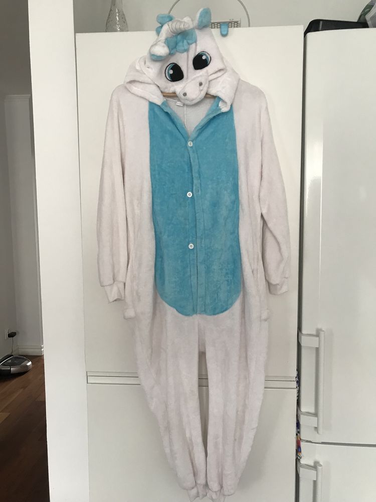 Kigurumi, onesie, stroj jednorozca, rozm S