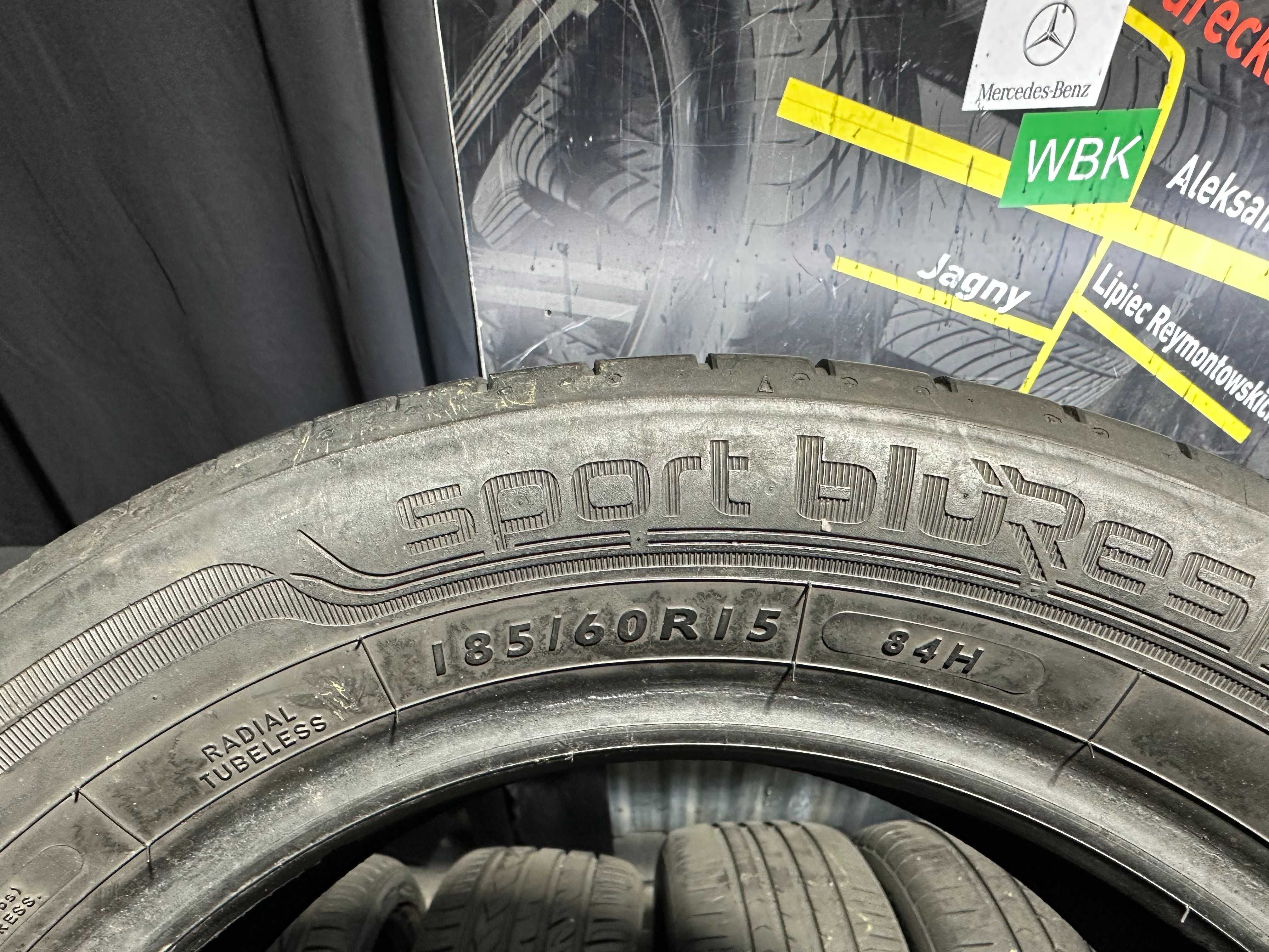 Opony Letnie 185/60/15 DUNLOP SPORT #2131