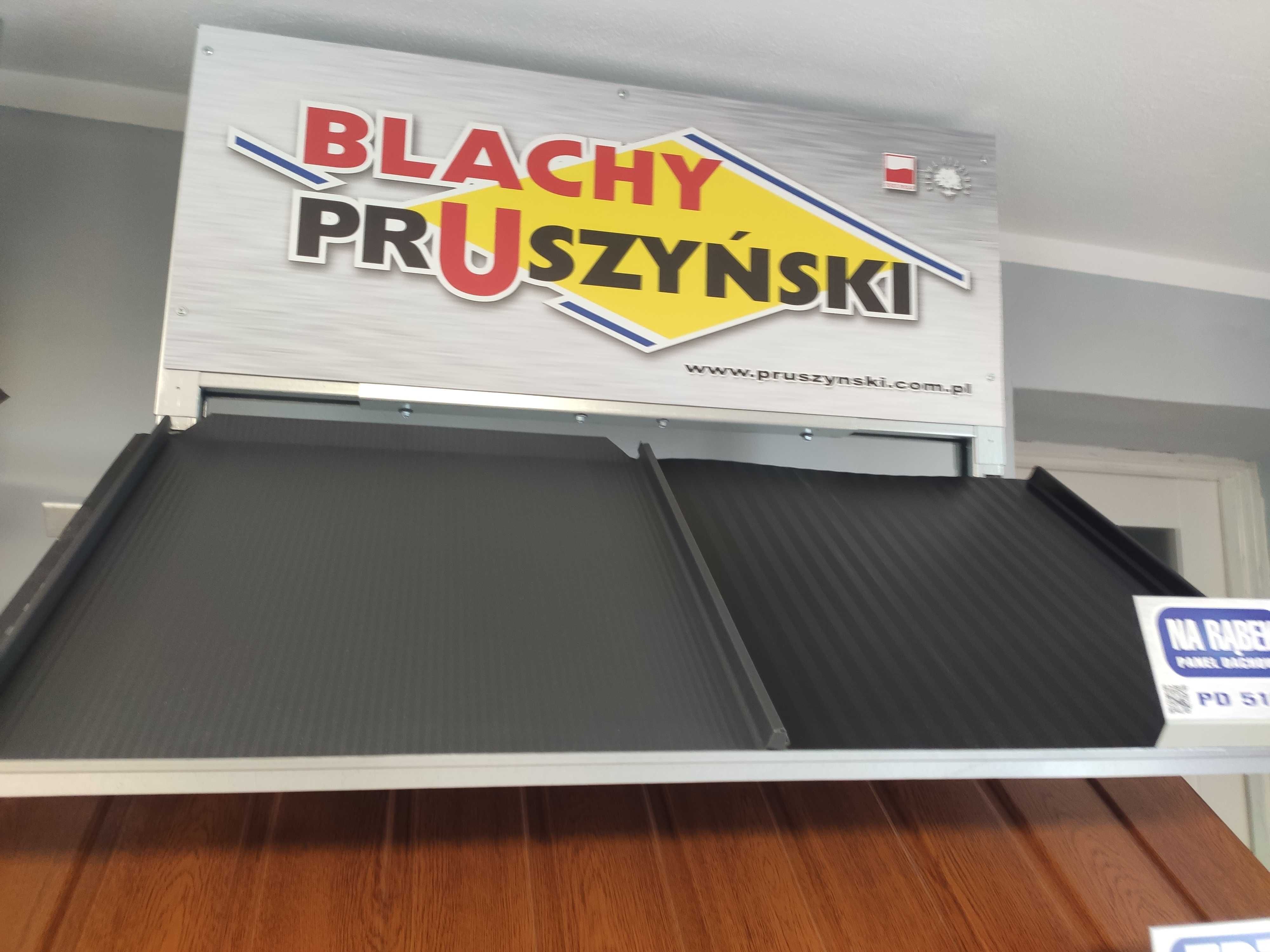 Blacha trapezowa T18 Blachotrapez, Pruszyński . Bratex