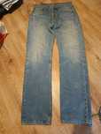 Spodnie jeansowe wycierusy Levi's Strauss 501