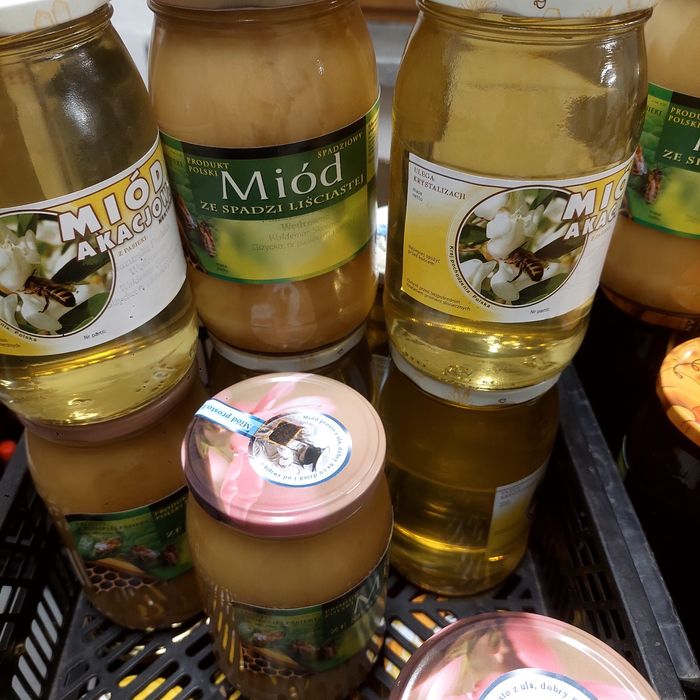 Miód Gryczany 900 ml./1.26kg miodu