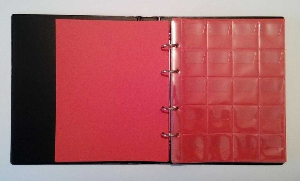 Альбом для монет Schulz 394 ячейки в футляре формат оптима