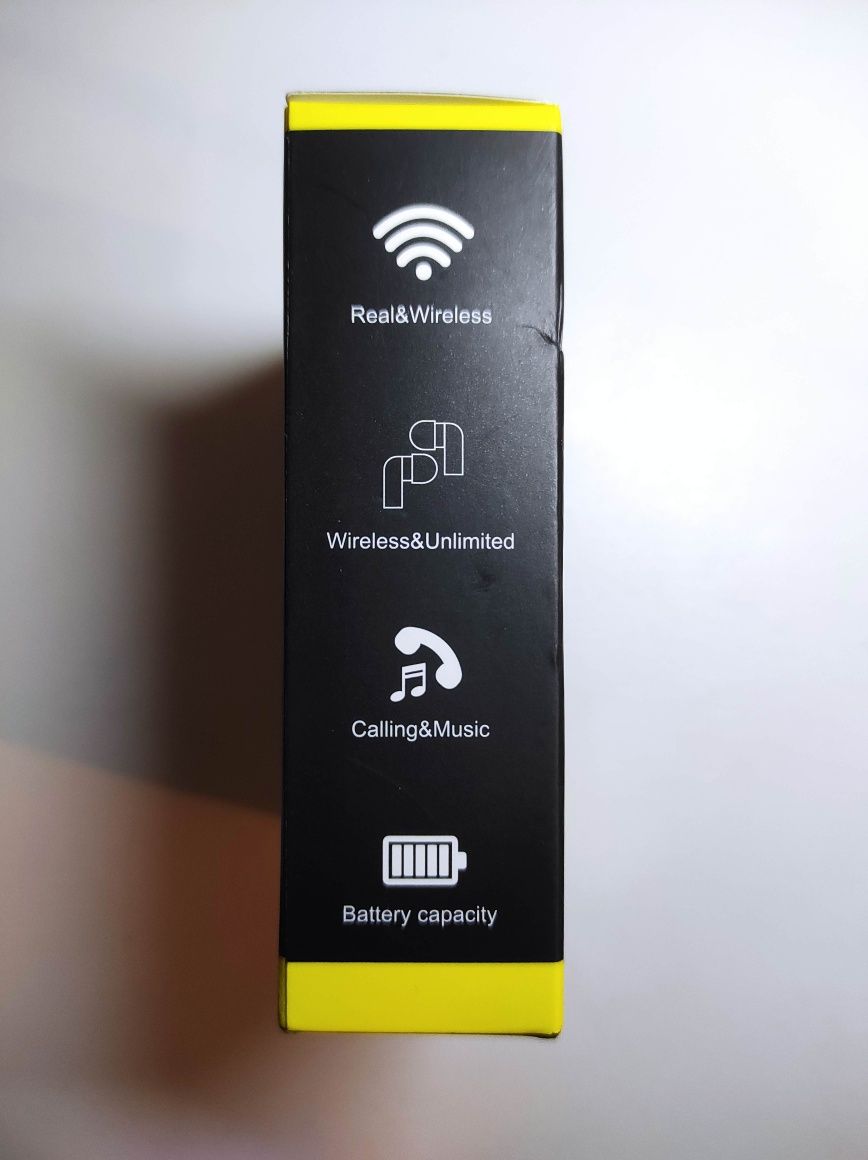 Zestaw słuchawkowy Bluetooth TWS czarny