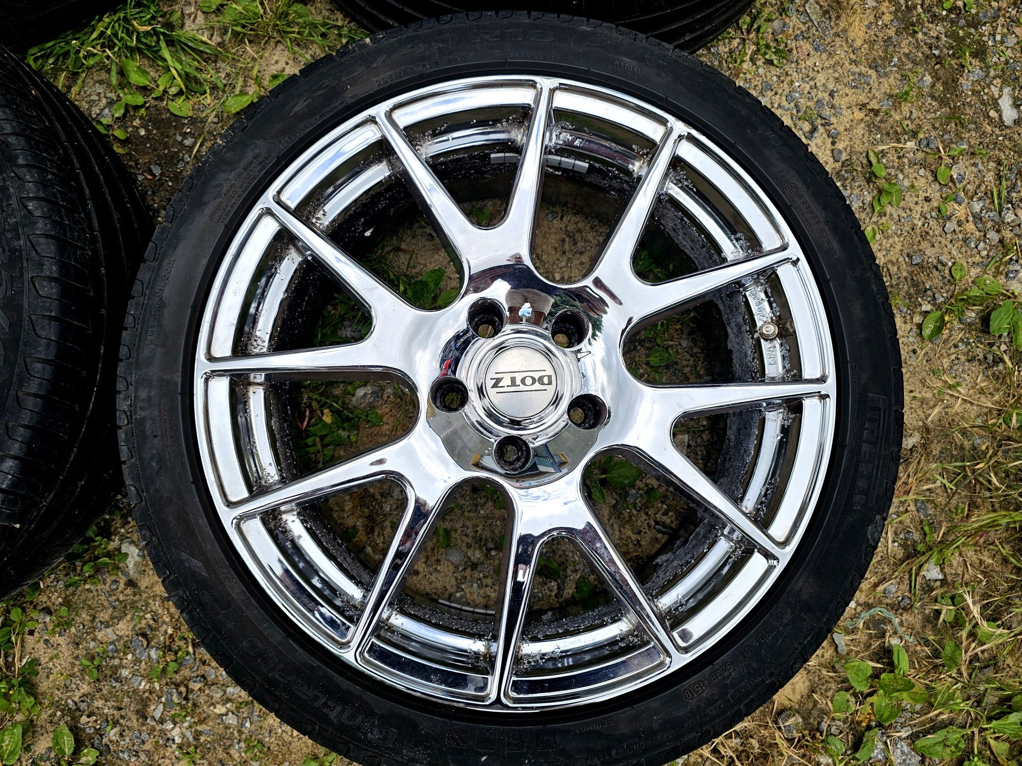 Alu Felgi 18" BMW Dotz 3 5 e60 e61 e90 e91 F10 F11 e39 Chrom 5x120