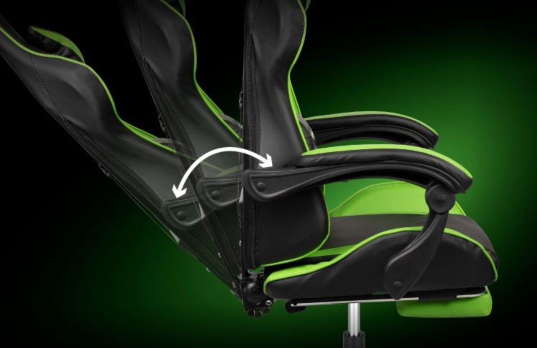 комп'ютерне ігрове крісло геймерське крісло з підсвіткою kruger&matz