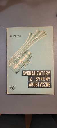 Książka "Sygnalizatory i syreny akustyczne" Różycki