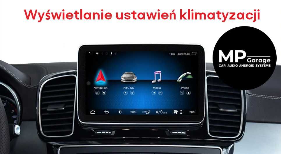 Mercedes Benz GLS / GLE stacja multimedialna Android CarPlay/AA Montaż