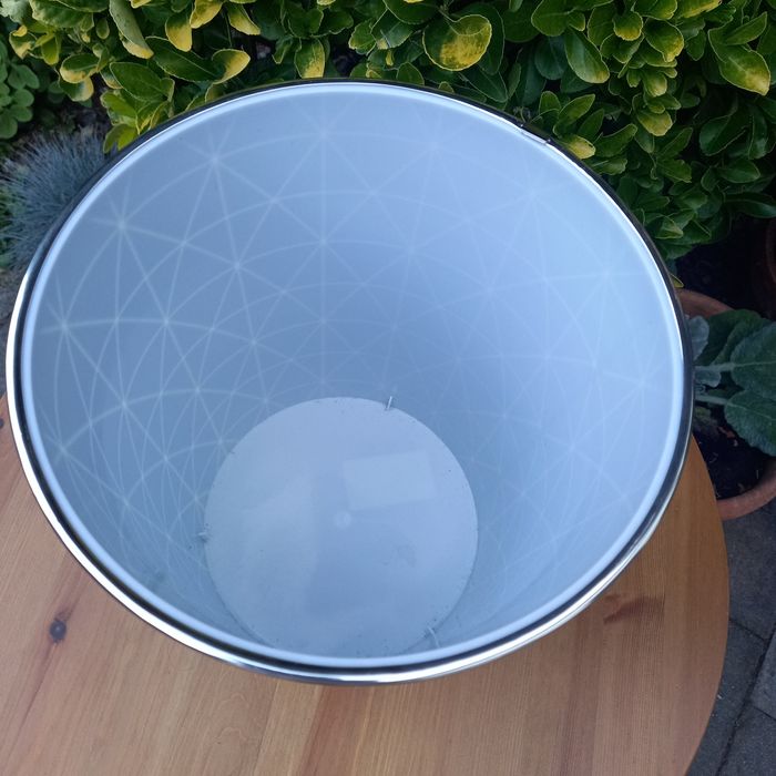 Kosz na śmieci czarny wys. 26cm