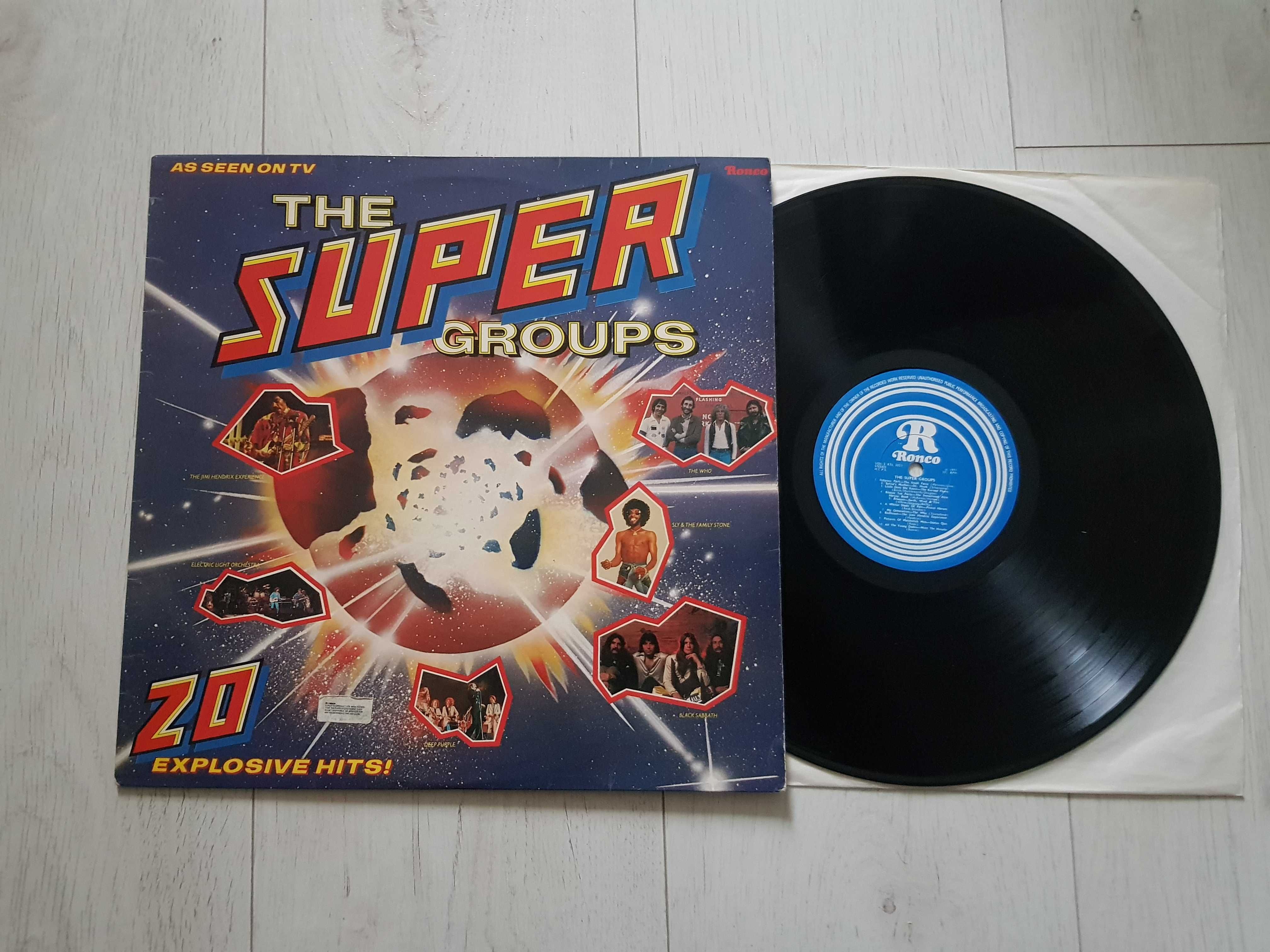 The Super Groups - 20 Explosive Hits! LP*4561 SAME HITY