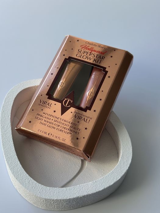 Набір румʼяна+хайлайтер Charlotte Tilbury оригінал