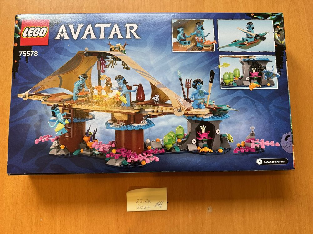 LEGO 75578 Avatar - Dom na rafie klanu Metkayina