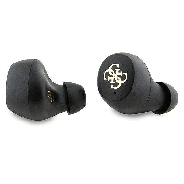 Słuchawki Bluetooth TWS Guess 4G Metal ze stacją dokującą ENC - niebie