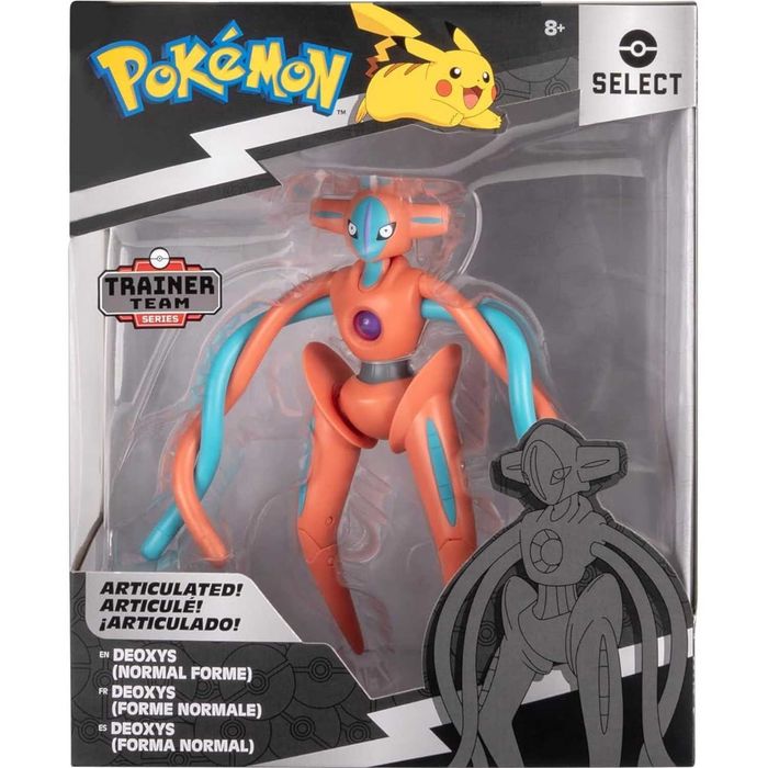Pokemon Select Deluxe Jazwares Oryginalna Figurka Deoxys Normal Forme