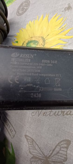Esterilizador Resun UV08 36w