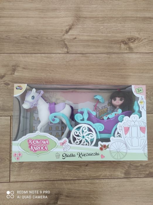 Bajkowa karoca słodka księżniczka