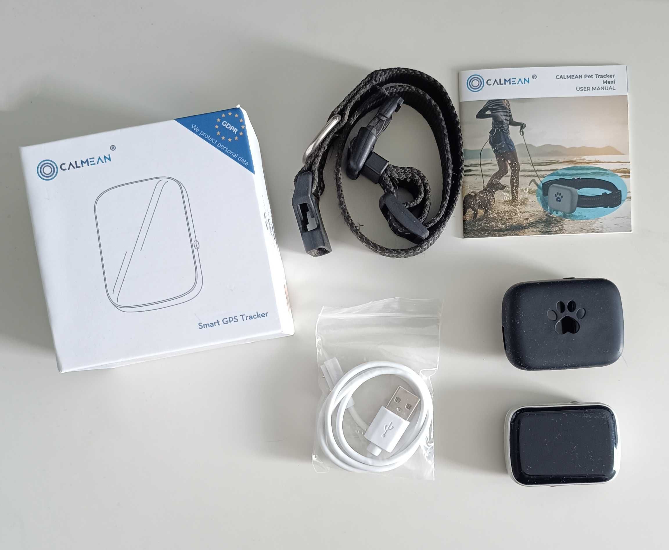 CALMEAN Pet Tracker MAXI – GPS dla psa lokalizator z funkcją SOS