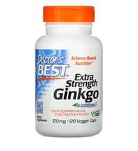 Ginkgo biloba Doctor’s best 120 капсул