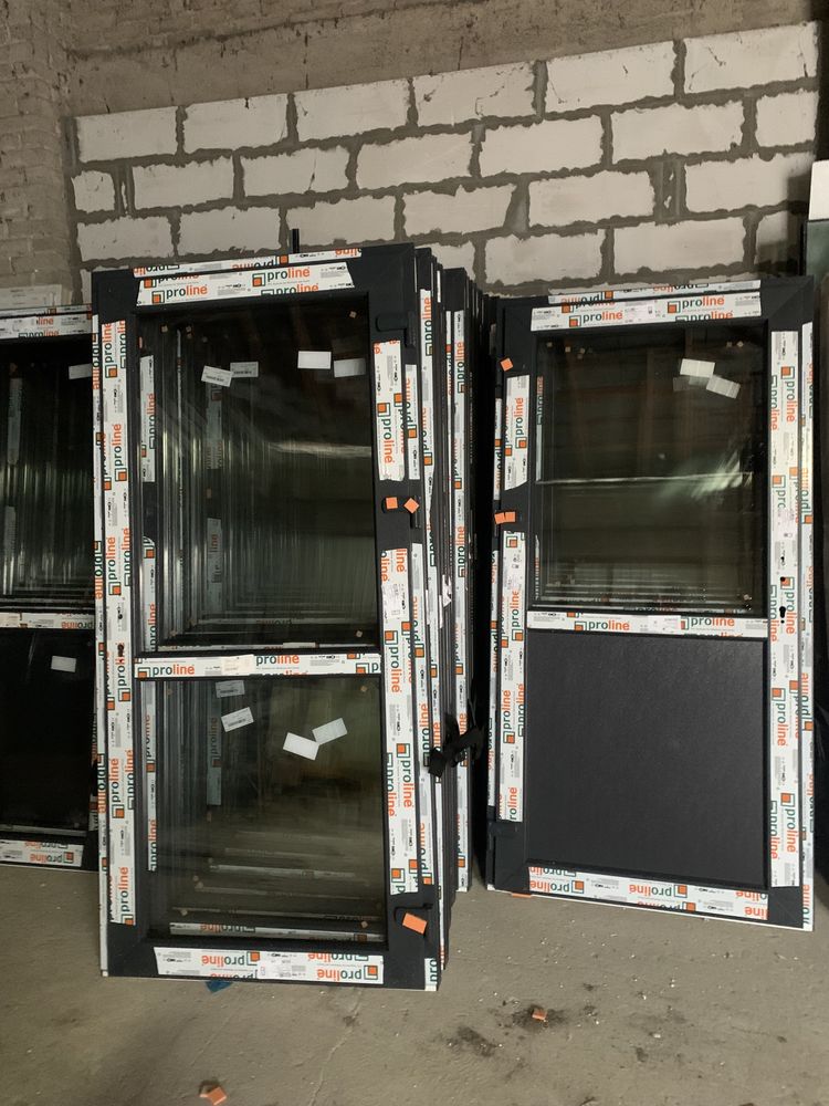Drzwi sklepowe antracyt 90x200 od ręki dostawa na terenie całej polski