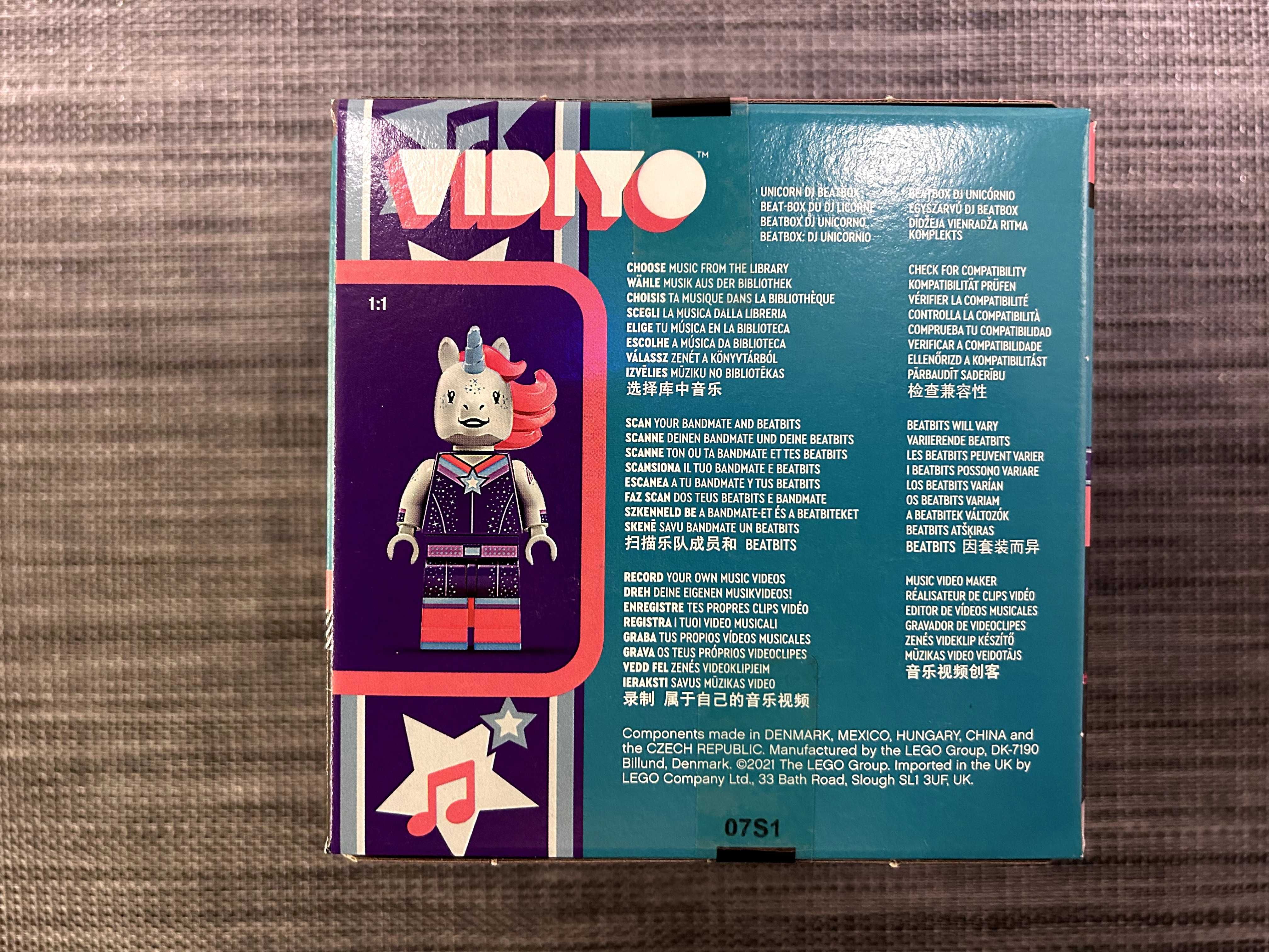 LEGO Jednorożec VIDIYO 43106 Unicorn DJ BeatBox NOWY Jednorożec