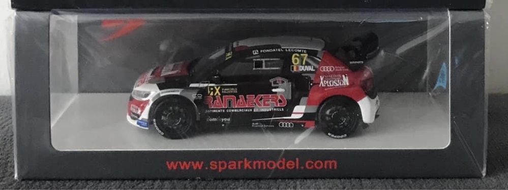 Audi S1 RX Spark S7812 Rallycross 1:43