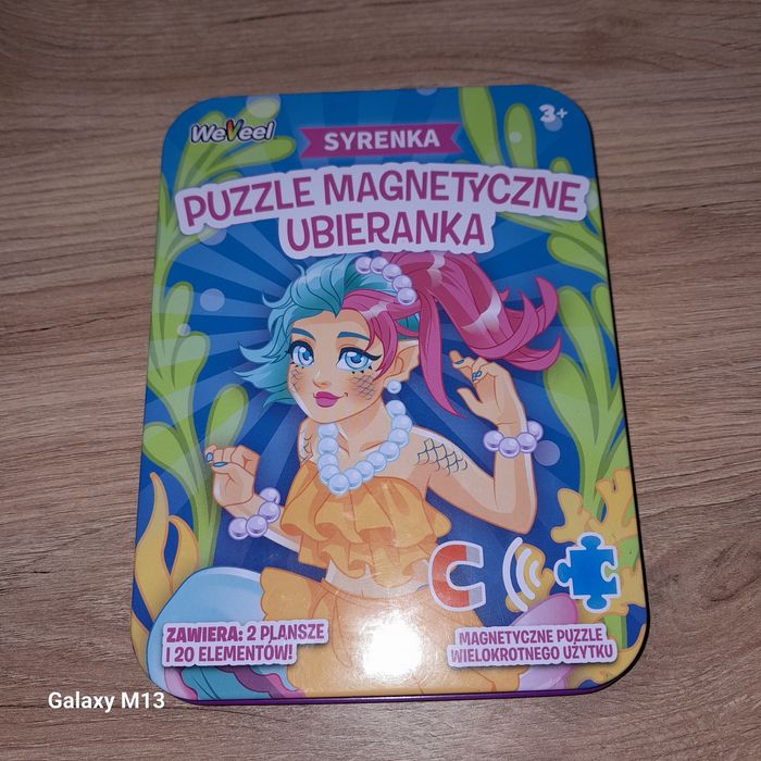 Sprzedam układankę magnetyczna ubierankę Syrenka