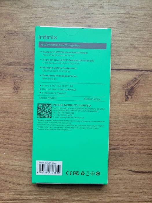 Ładowarka indukcyjna Infinix