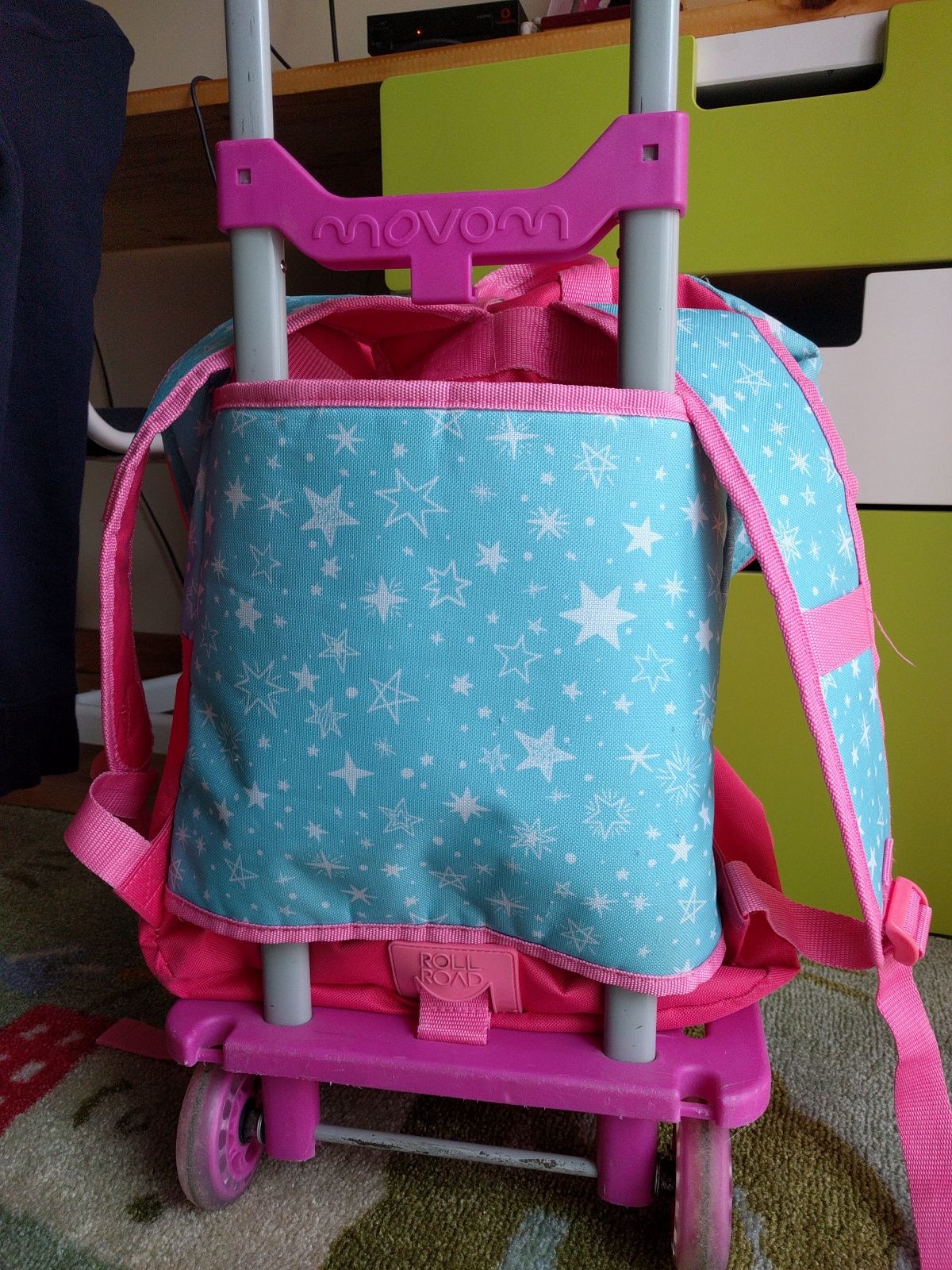 Mochila trolley de criança