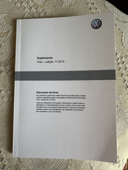 Manual de Instruções VW Polo 2010