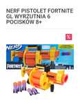 Fortnite Nerf wyrzutnia pistolet