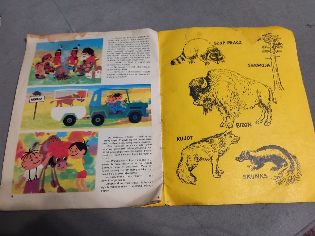 Bolek i Lolek Łowcy bizonów 1975r.