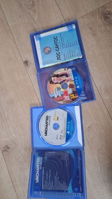 PS4 Pro + VR V2 + 2 геймпади + 2 Move + GTA 5 + Uncharted