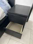 Conjunto - Cama e mesas de cabeceira malm - Ikea