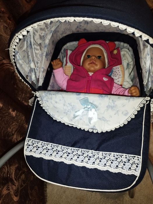 Висока іграшкова коляска для ляльок Іспанія