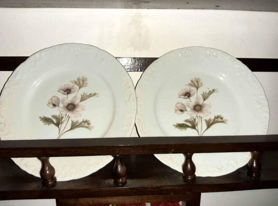 2 pratos spal com motivos florais
Para desocupar