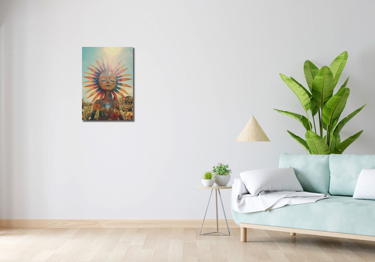 Obraz 40x60cm Słoneczna Medytacja