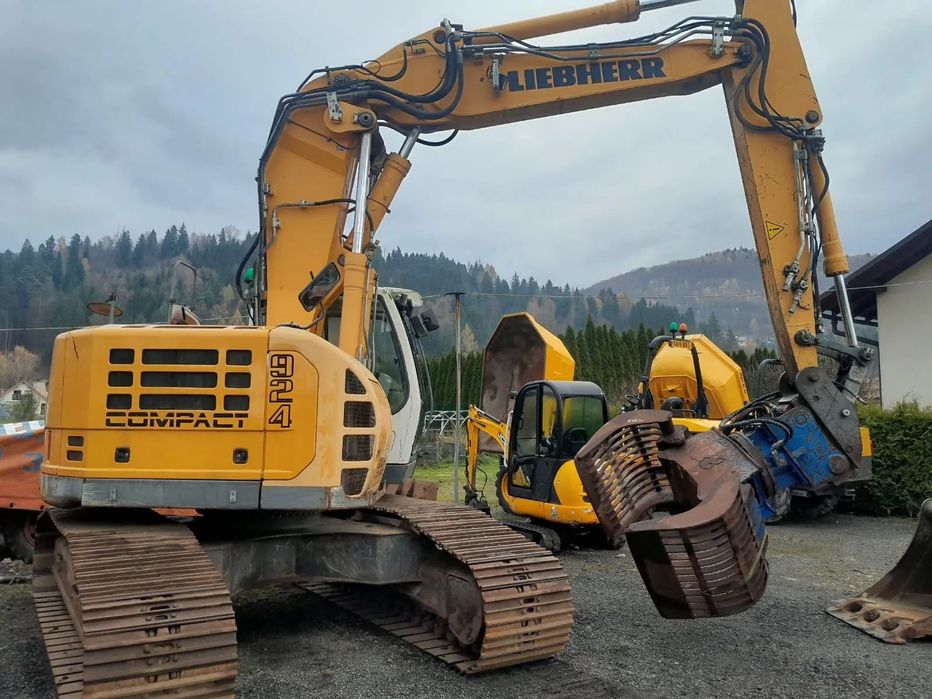 Liebherr R924 Litronic Compact, ramię 3x łamane, Klima, bez DPF