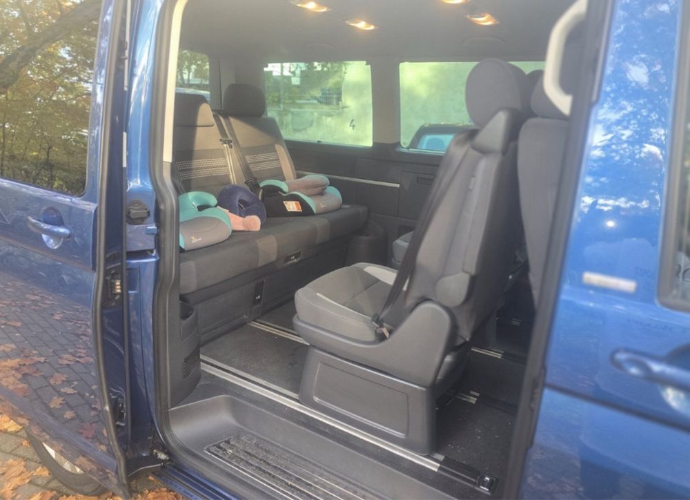 Rent car Bus 7 osób wynajem auta łóżko multivan wypożycz
