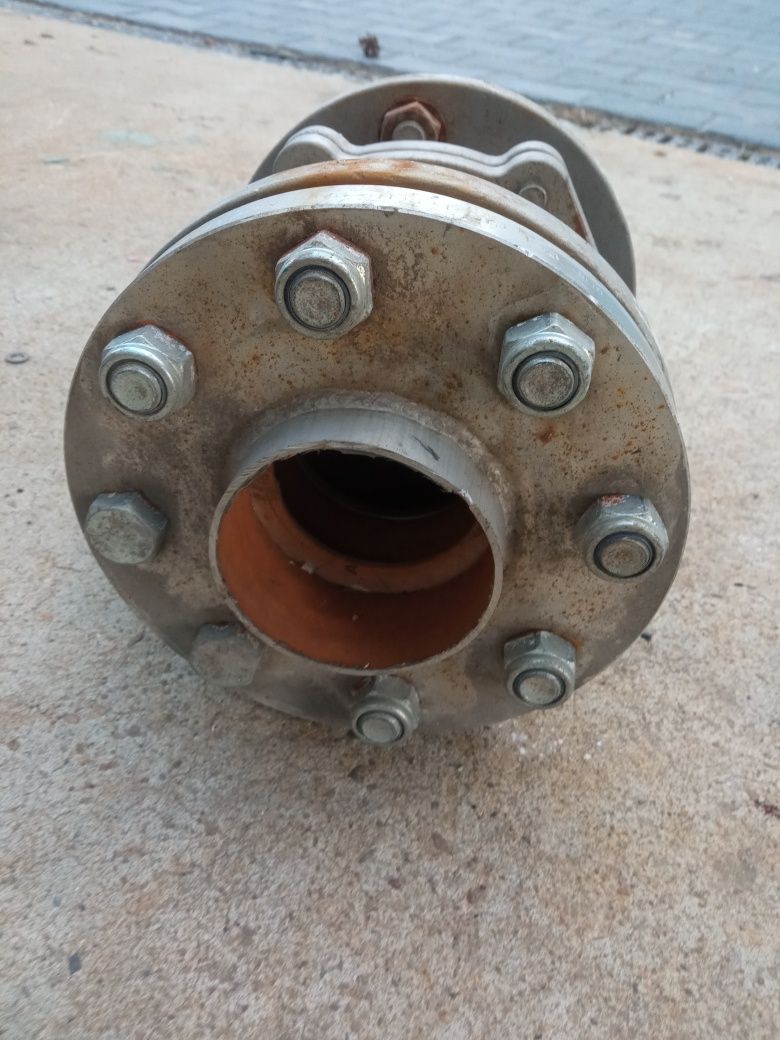Zawór inox nierdzewny do basenu beczki powietrza wody duży