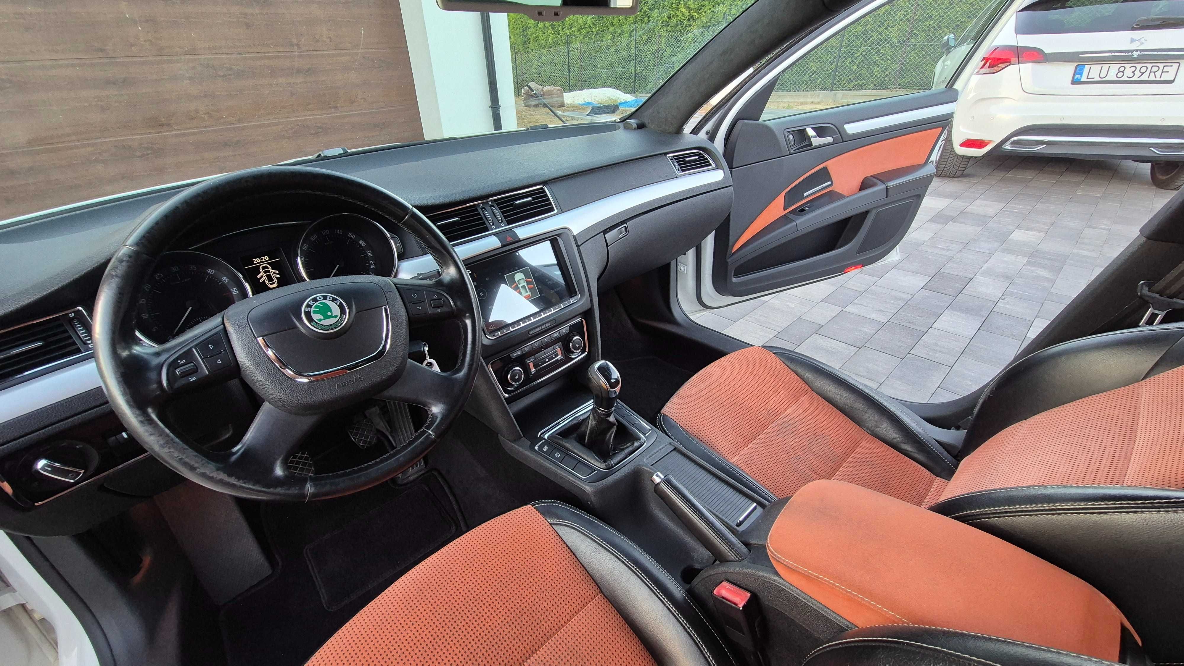 Skoda Superb 2009, 2.0TDI, 170KM,FULL OPCJA, limitowana wersja ANDROID