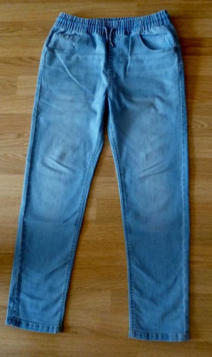 spodnie jeans na gumie reserved r. 164, nowe