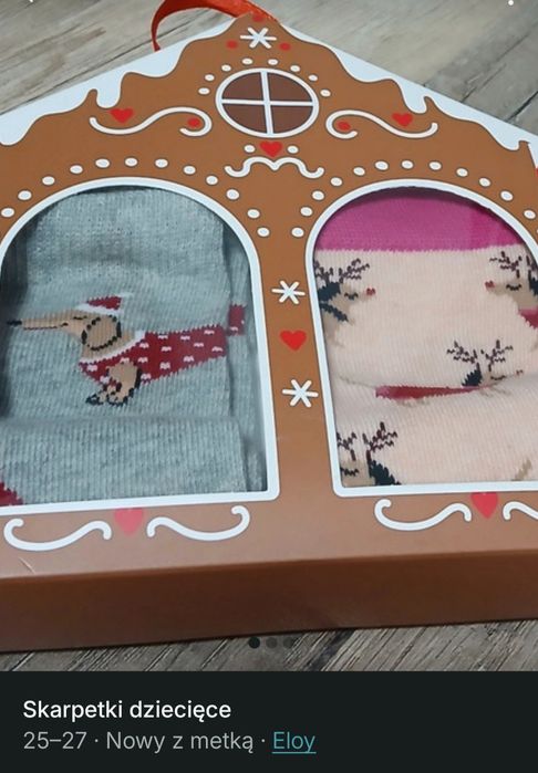 Skarpetki świąteczne