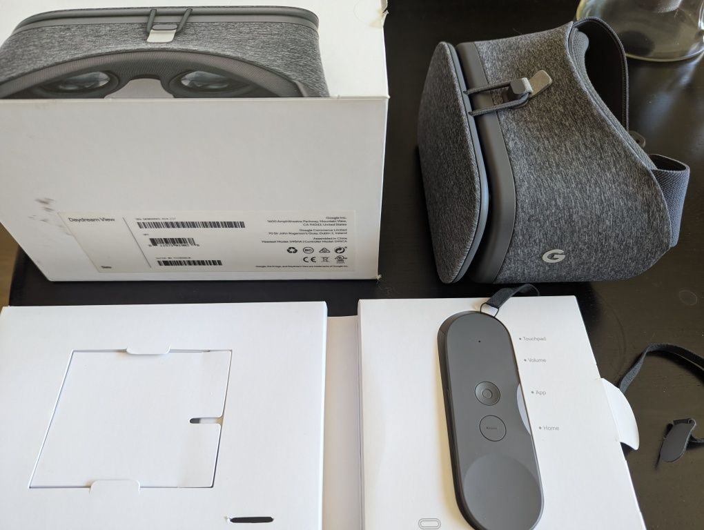 Google Daydream View VR, zestaw