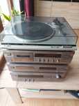 Wieża yamaha sound rx v395 rds,cdx493,kx393 gramofon technics sl bd20