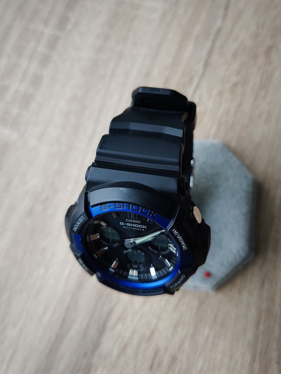Casio G-Shock GAW-100B-1a2 instrukcja PL, tough solar multiband 6