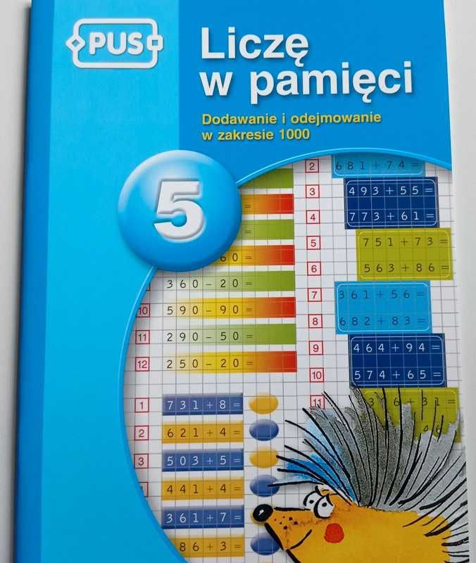 PUS zeszyty ćwiczeń Epideixis matematyka