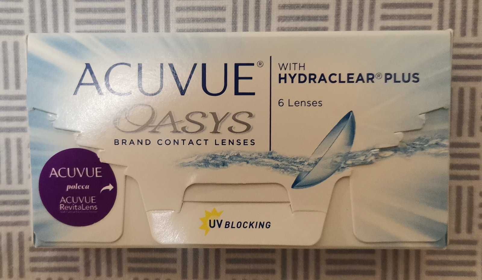 Двухнедельные контактные линзы Acuvue Oasys with Hydraclear