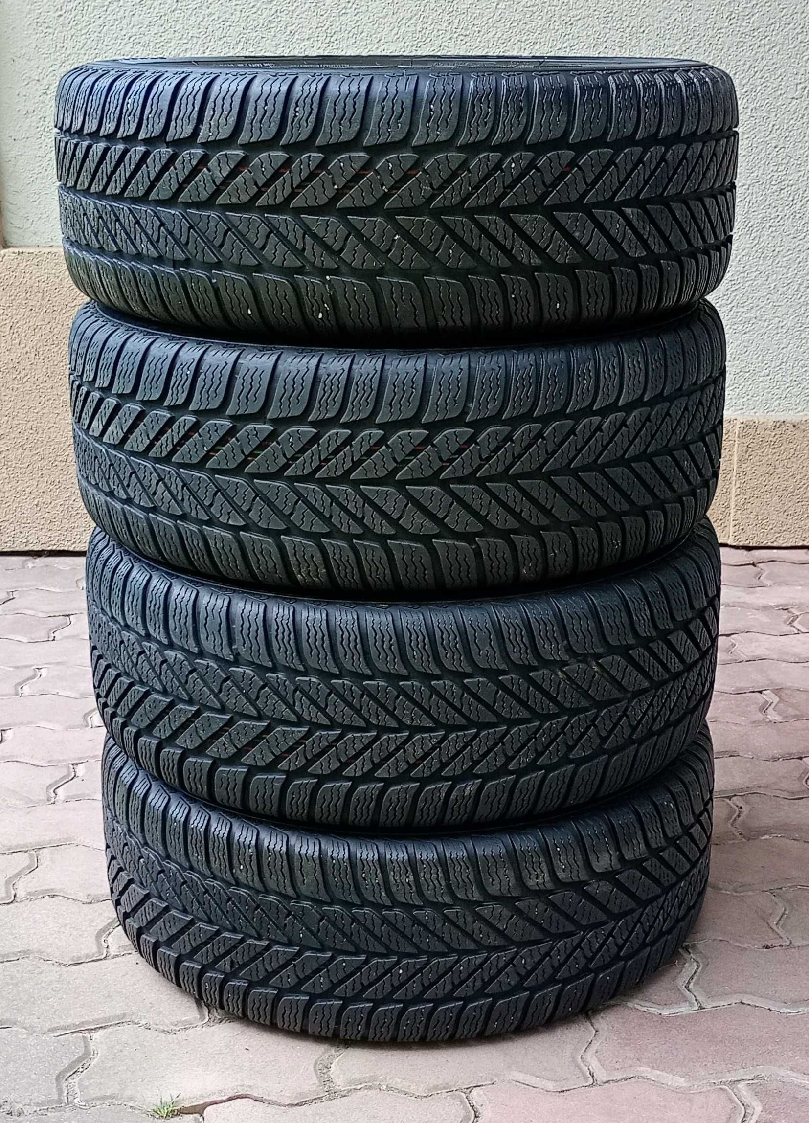 Koła Alufelgi 16'' 5x112 Opony zimowe 205/55/16 Mercedes W169 W245