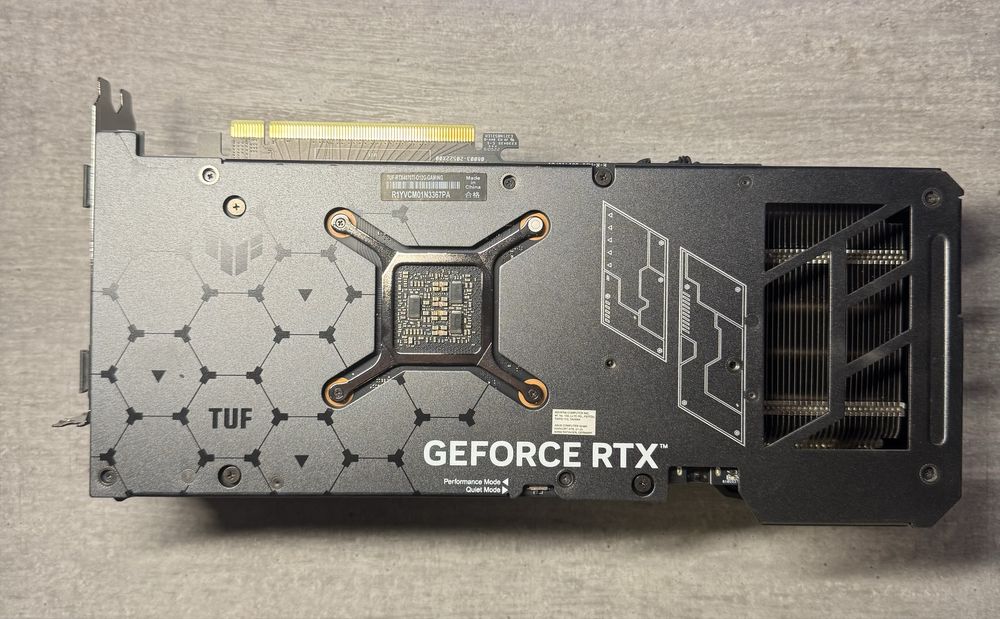 Обмен Видеокарта Asus RTX 4070 Ti 12gb Tuf Gaming