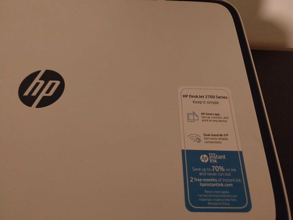 Impresora HP desk jet 2721 series